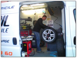 Equilibrage de pneus